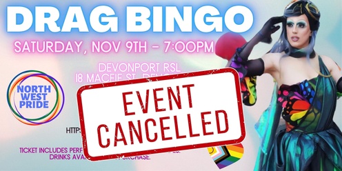 Drag Bingo @ Devonport RSL - CANCELLED