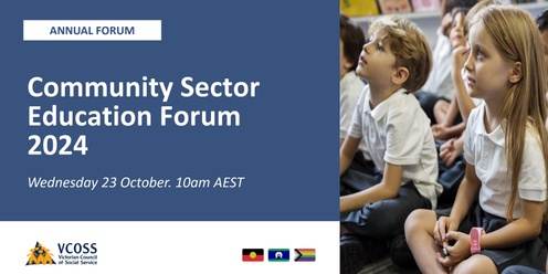 Community Sector Education Forum