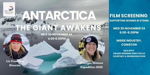 Antarctica: The Giant Awakens - film screening + Q&A