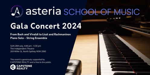 Asteria School of Music Gala Concert 2024
