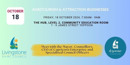 Tourism Business Session (Agritourism & Attractions)