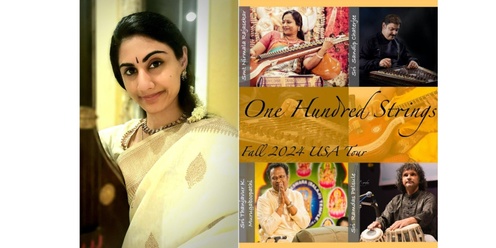 Sutikshna Veeravalli Vocal + One Hundred Strings, an instrumental classical Indian music - Doubleheader 