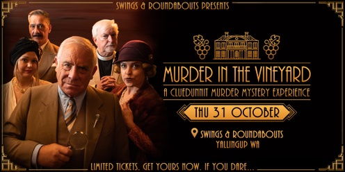 Murder In The Vineyard | A Cluedunnit Murder Mystery Dining Experience 