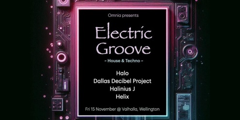 Omnia presents Electric Groove