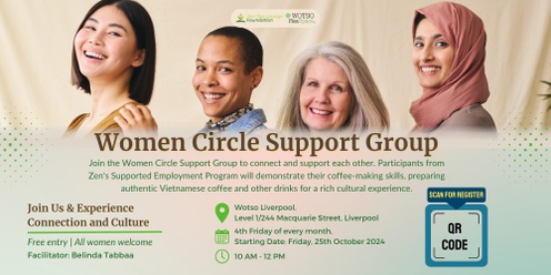 Women's Circle Support Group at Wotso Liverpool