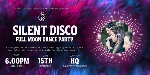 Silent Disco Full Moon Dance Party September