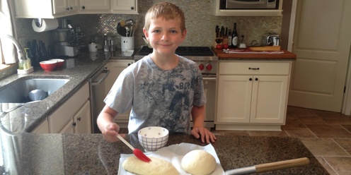 "Me and my grownup" baking class aka Bread 101 for kids