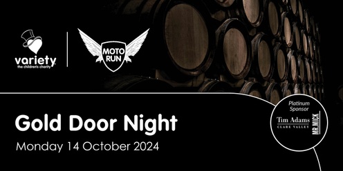 Variety Moto Run 2024 Gold Door Night
