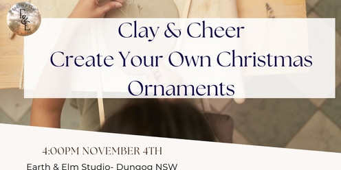 Clay & Cheer: Create Your Own Christmas Ornament