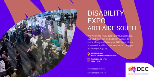 Adelaide South Disability Expo 