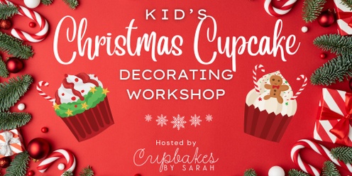 Kid's Christmas Cupcake Decorating Workshop