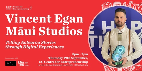 Telling Aotearoa Stories  through Digital Experiences with Vincent Egan - Maui Studios