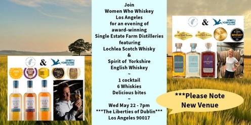  ***NEW VENUE - Taste Six Whiskies from Lochlea & Spirit of Yorkshire Single Estate Farm Distilleries