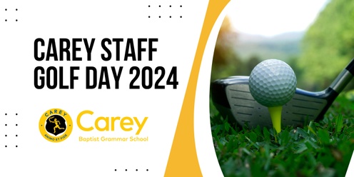 Carey Staff Golf Day 2024