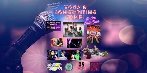2024 Summer Yoga & Songwriting Camp (Ages 8-13)
