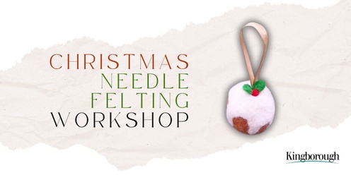 Needle-Felting Workshop: Create your own Christmas Pudding decoration