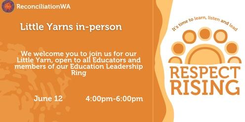 Respect Rising Little Yarn; for Educators & Education Leadership Ring