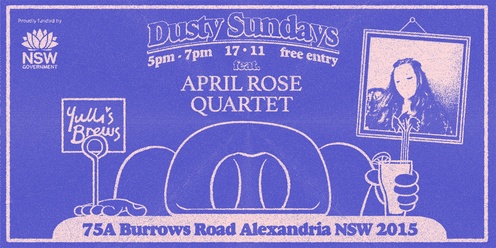 DUSTY SUNDAYS - April Rose Quartet