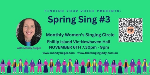 Spring Sing #3 - Monthly Women's Singing Circle