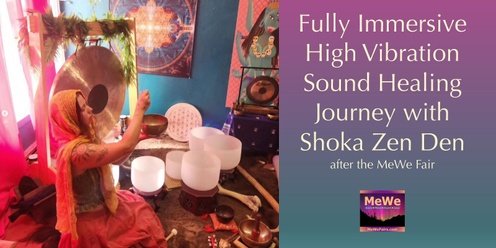 Fully Immersive High Vibration Sound Healing Journey in Seattle After the MeWe Fair in July 2024
