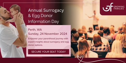 Perth 2024 Surrogacy & Donor Seminar