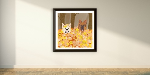Paint Your Pet Fall Edition |  Custom Instructed Painting Event