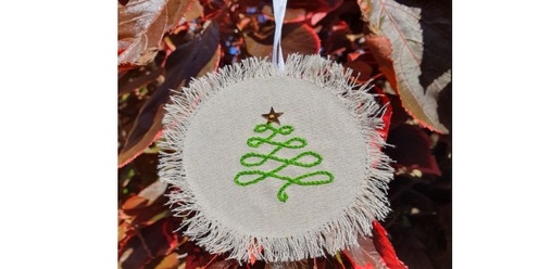 Christmas Tree Embroidery Workshop