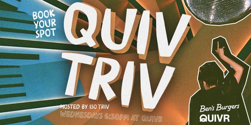 QUIV TRIV - Nov 13th