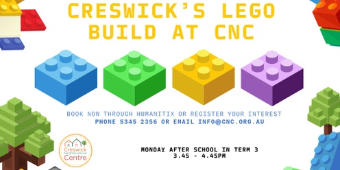 Creswick Mega Lego Build