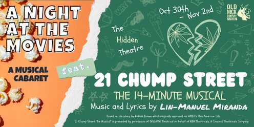 A Night At The Movies: A Musical Cabaret feat. "21 Chump Street: The Musical"