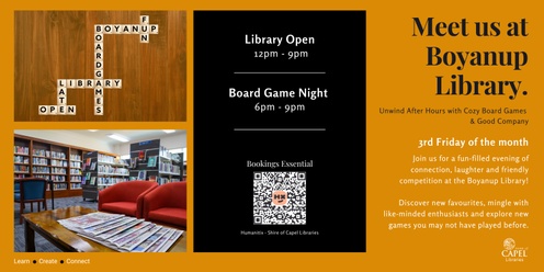 Boyanup Board Game Night