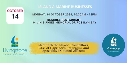 Tourism Business Session (Island & Marine Businesses)