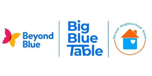 Big Blue Table at Morwell Neighbourhood House