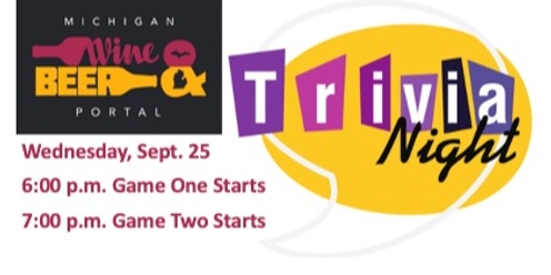 Trivia Night - Wine Down Wednesday Sept. 25, 2024