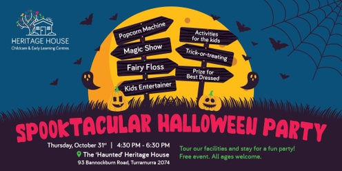 The HAUNTED Heritage House Spooktacular Halloween Party