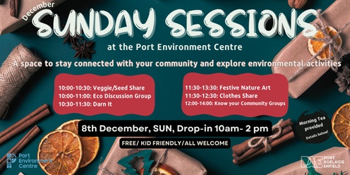 December Sunday Session - Special Festive Activities