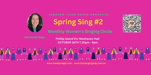 Spring Sing #2 - Monthly Women's Singing Circle