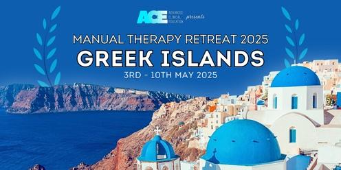 Manual Therapy Retreat -  Greek Islands 2025 *LIVE TICKET SALE*