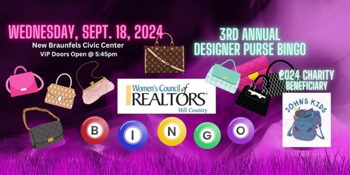3rd Annual Women's Council of REALTORS® Presents Designer Purse Bingo