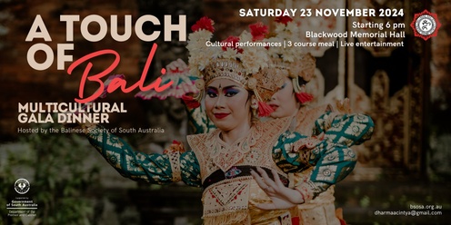 A Touch of Bali: Multicultural Gala Dinner