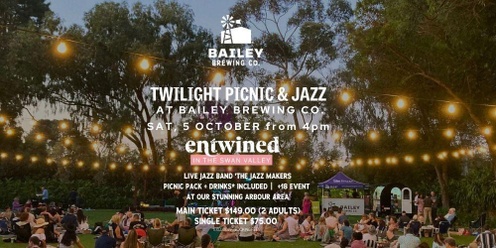 Entwined Twilight Picnic & Jazz