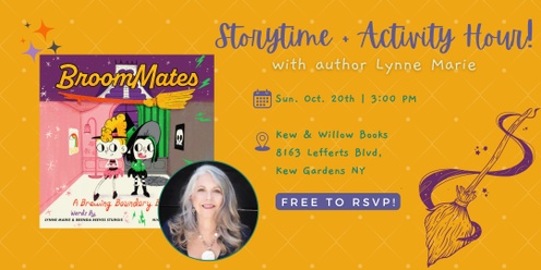 Storytime + Activity Hour with Lynne Marie! 