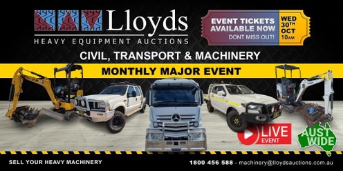 Civil, Transport and Machinery Major Monthly Event