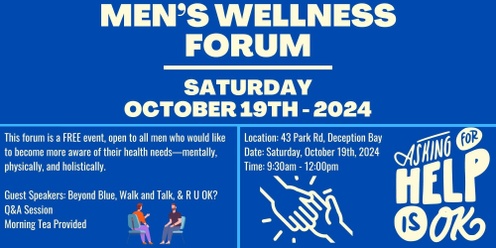 Men's Wellness Forum - Deception Bay