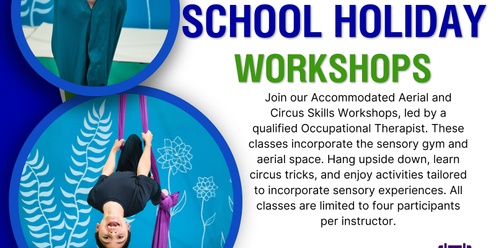 Minis & Kids Accommodated Aerial and Circus Workshop