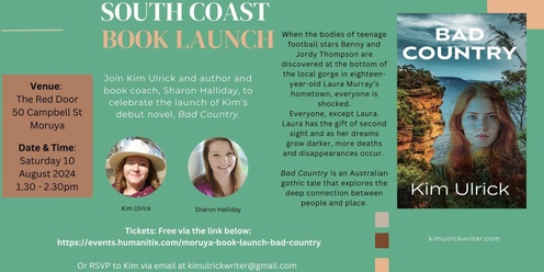 South Coast Book Launch - Bad Country
