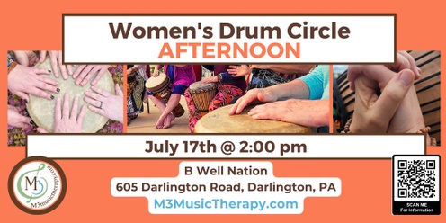 Womens' Drum Circle - July (Afternoon)