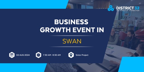 District32 Business Networking Perth – Swan - Fri 02 Aug