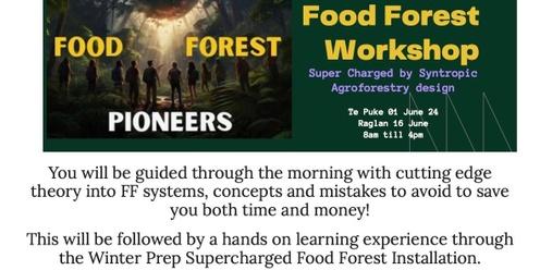 Food Forest Pioneer Workshop Supercharged by Syntropic Agroforestry