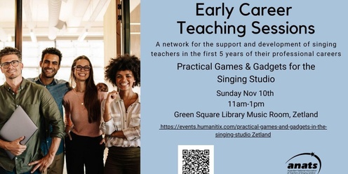 Practical Games & Gadgets in the Singing Studio - An Early Career Teacher Session